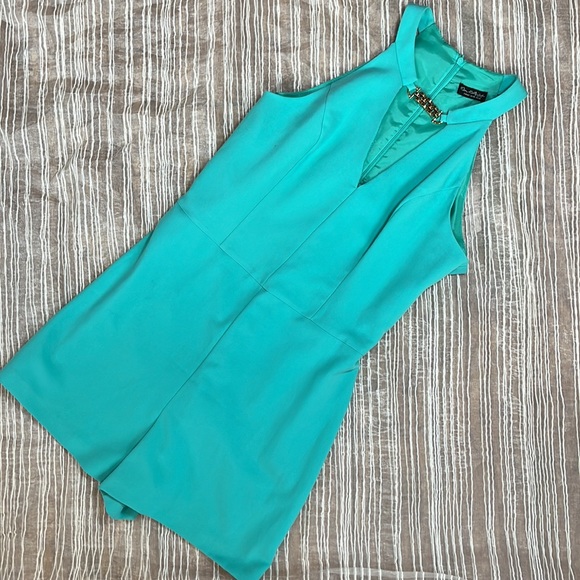 Teal Miss Selfridge Romper - Picture 3 of 5